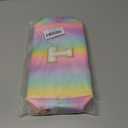 Christmas Gifts for Grandkids, Preppy Makeup Toiletry Bag for Girls Kids, Stocking Stuffers for Teen Girls, Gifts for 4 5 6 7 8 9 10 11 12 13 Year Old, Letter Pouch for Overnight, Cute Stuff (Medium)