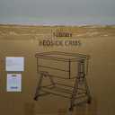 3 in 1 Baby Bassinet, Bedside Sleeper, & Playpen, Easy Folding Portable Crib (Grey)- KoolaBaby (Bassinet)