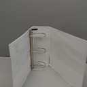 Avery HeavyDuty View 3 Ring Binder, 4" One Touch Slant Rings, 760Sheet Capacity, 4.5 Inch Wide Spine, Great for Home, School Supplies, Office, or Organization Needs, 1 White Binder (79704)