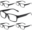 Gaoye Professional Reading Glasses for All Day - Computer Readers with Blue Light Protection - Value Pack, +0.75