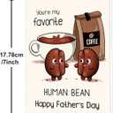 3 x IDU Fathers Day Card Gifts for Husband, Funny Fathers Day Card from Wife