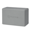 Gaiam Yoga Block - Supportive Latex-Free Eva Foam - Soft Non-Slip Surface with Beveled Edges for Yoga, Pilates, Meditation - Yoga Accessories for Stability, Balance, Deepen Stretches
