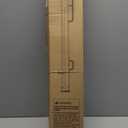 Cumbor 2-Pack Retractable Baby Gates for Stairs, 55" Wide Soft Mesh Pet Gate for Dogs with One Hand Opening, 34" Tall Toddler Gate with Top Lock for Bedroom, Doorways, Indoor/Outdoor, Gray