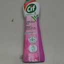 Cif Pink Multi Purpose Surface Cleaner Cream with Floral Fragrance, Removes Grease & Dirt wth Natural Cleaning Particles for Shiny Surface, 500ml