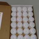 Homemory 24-Pack Flameless LED Tea Lights Candles Battery Operated, 200+Hour Fake Electric Candles TeaLights for Votive, Aniversary, Wedding Centerpiece Table Decor, Funeral, Halloween, Christmas