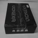 Coffee Pod Holder with Rail Drawer for Nespresso  40 Pods Capacity for Nespresso Vertuoline & K-cups Capsule  Tempered Glass and Anti-Slip Base Metal Coffee Pods Organizer 16.14x11.81x3.94