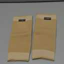 SPOTBRACE Ankle Brace Compression Sleeve(2 PACK),Breathable Ankle Support For Men Women, Foot Compression Sock for Swelling, Plantar Fasciitis, Sprain (Nude)