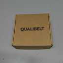 Mens Braided Elastic Stretch Golf Belt  Big and Tall Men Woven Belt, 1.38" Leather-Tipped Adjustable Fit (Waist 44"-50" Stretch, Blue)