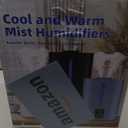 6L Humidifiers for Bedroom Large Room Home,Cool and Warm Humidifier for Baby and Plants Hot Mist Top Fill Desk Humidifiers Oil Diffuser,Quiet,Adjustable Mist,360Nozzle-Black(2026 Upgraded)