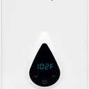 Marey ECO110 Electric Tankless, 11kW 240V, Smart Technology, Unlimited On-Demand Hot Water Heater, Small, White