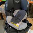 Graco Slimfit 3-in-1 Convertible Car Seat, Slim Car Seat with Space-Saving Design, Highback Booster Seat with 10-Position Headrest, Rear Facing and Forward Facing Carseat, Jarret, Mfg Date: 2026-02-23