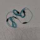 Wired Earbuds Sport Headphones with Over Ear Hooks Sweatproof in Ear Running Earphones for Workout Jogging Gym Headphones for iPod Samsung Blue