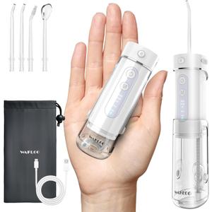 Water Flosser Travel Mini Cordless Portable: 5 Modes for Brace