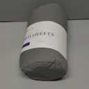 Cosy House Collection Everyday 1500 Series Bed Sheet Set - Ultra Soft & Cool Hotel Luxury Bedding - Deep Pocket - Wrinkle, Stain and Fade Resistant - 4 Piece Set (Queen, Charcoal