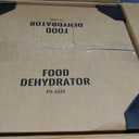 Food Dehydrator Machine with Interior Light Included, 8-Tray Stainless Steel Dehydrator with Adjustable Timer & Temperature, Quiet 650W Meat Dehydrator for Jerky, Fruit, Herbs, Dog Treats
