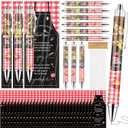 50 Set BBQ Baby Shower Favors for Guests It's A Baby Q Ballpoint Pens Thank You Greeting Cards Babys Q Shower Party Gifts for Gender Reveal Souvenir Pregnancy Party Game Prizes BBQ Birthday Supplies