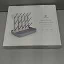 Termichy Baby Bottle Drying Rack: Large Vertical Bottle Dryer Rack Holder - Space Saving Standing Drying Rack for Baby Bottles and Pump Part Cleaning (Gray)