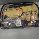 deAO Army Soldier Dress Up for Kid Military Costume Set Role Play with Helmet Accessories Solider Boy Dress up Halloween (Large, Yellow)