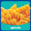 Kraft Spirals Mac and Cheese, 4 Boxes, for Easy Dinner or Dinner Sides, Original Flavor, No Artificial Flavors, Preservatives or Dyes, 5.5 oz (EXP 06/11/26)