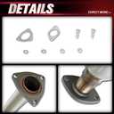 Flex Exhaust Pipe Catalytic Converter Compatible with Toyota Camry 2.2L 1997-2001 55537 (EPA Compliant)