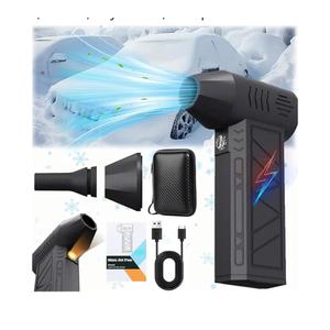 Snow Whiz Led Turbo Blower,Mini Turbo Snow Blower, Snowwhiz Turbos Blower Hand Held,Turbo Breeze Electric Blowers with Led, Air Duster Cordless Cleaner for Car,Home,Keyboard,Computer