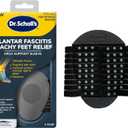 Dr. Scholl's Plantar Fasciitis & Achy Feet Relief Arch Support Sleeve, Cushioned Arch Support, Compression Band, Foam Pad Insert, Non Slip Sole, All-Day Wear Morning to Night, Unisex 1 Pair