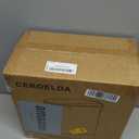 Small Bathroom Can with Lid Soft Close-6L/1.6 Gal Slim Step Garbage Can-Metal Pedal Wastebasket-Narrow Rectangle Garbage Container Bin for Corner Office, Bedroom, Toilet, Live Room-Beige