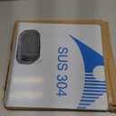 304 Stainless Steel Cutting Board with 2 Pack NonSlip Mats, Yoposeo Heavy Duty Baking Cutting Chopping Boards for Kitchen, Meat, Fruits, Vegetables, Bread and Baking (11.8" X 11.8"/ 30 X 30cm)