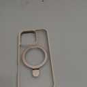 TORRAS Desert Titanium for iPhone 16 Pro Case Magnetic Stand, [Compatible with MagSafe][Flexible Stable Stand] Mil-Grade Protection Translucent Slim Anti-Scratch Ring Kickstand, Rose Gold 6.3", Ostand