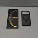 TORRAS Ostand Magnetic for iPhone 17 Pro Max Case, Fit for MagSafe, Sturdy Stand, Military Grade Drop Tested, Camera Control, Translucent Slim Soft Edge Case for iPhone 17 Pro Max 6.9", Black