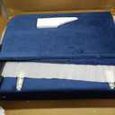 Queen Size Sleeper Sofa Bed, 73.2 Inch Pull Out Couch Velvet Loveseat Sofa Bed, 3 in 1 Convertible Queen Couch Beds with Side Pockets for ApartmentBedroom, Living Room, Royal Blue