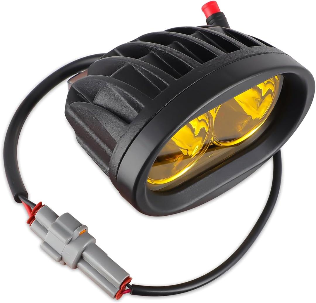E-Bike LED Headlight for Rad Power Bikes Mini Rover Expand Runner, High Output E-Bike LED Lights Head Light with Mounting Bracket and E-Bike Plug, Plug and Play | Brighter | Waterproof E-Bike LED Headlight for Rad Power Bikes Mini Rover Expand Runner, High Output E-Bike LED Lights Head Light with Mounting Bracket and E-Bike Plug, Plug and Play | Brighter | Waterproof