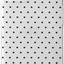 QLTYPRI Cute Phone Case for iPhone 15 Case Polka Dot Fashion Aesthetic Design for Women Girls, Slim TPU Shockproof Protective Phone Cover for iPhone 15 - White