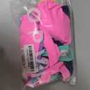 Popvil Women One Piece Swimsuit 2026 Tummy Control Sexy Cutout Neon Color Block Bathing Suit Slimming Adjustable Swimwear (Medium, Purple&navy)