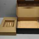 SMIRLY Wooden Cutting Boards For Kitchen Meal Prep & Serving - Bamboo Cutting Board Set with Holder, Charcuterie & Chopping Board, Wood Cutting Board Set, Kitchen Gadgets