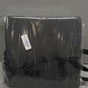 Toddler Booster Seat for Dining Table HOSEASCA 12.6x3.34 Inch Portable High Chair for Travel, Compact Lightweight Travel Booster Seat with Adjustable Straps for Baby (Grey)