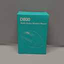 Wireless Mouse with Bluetooth, USB A, USB C Receiver, Rechargeable, Full Size Mouse, Ergonomic, Silent, for MacBook/Laptop/Computer/PC/iPad-Blue