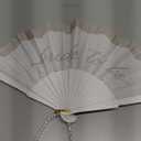 xo, Fetti Bride to Be Fan Pearl | Bachelorette Party Decorations, Bridal Shower Accessories, Ivory Wearable, White, Beach Wedding, Gift