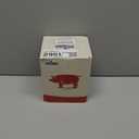 Bacon Grease Container With Strainer, 46OZ Large Enamel Grease Container, With Silicone Spatula, Farmhouse Bacon Grease Keeper, Cooking Oil Container For Kitchen Fat Storage, Dishwasher Safe-Black