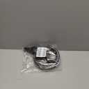 1 PC 8" Front Wheel with Front Fork Drive, Rollator Walker Replacement Wheel, Rollator Front Caster and Drive Fork Assembly, Fits Oval Flat Tube Construction