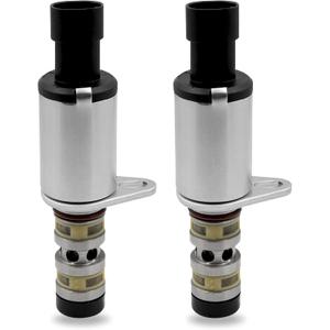 Camshaft Engine Oil Control Variable Valve Timing VVT Solenoid, Compatible with Chevy Aveo Cruze Sonic Trax for Astra for Pontiac G3 for Saturn, Replace# 12992408 55567050 918-006 (2PCS)