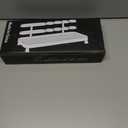 Electric Toothbrush Holder for Bathroom Countertop 5 Metal Slots Toothpaste Razor Mouthwash Organizer, Rose Gold