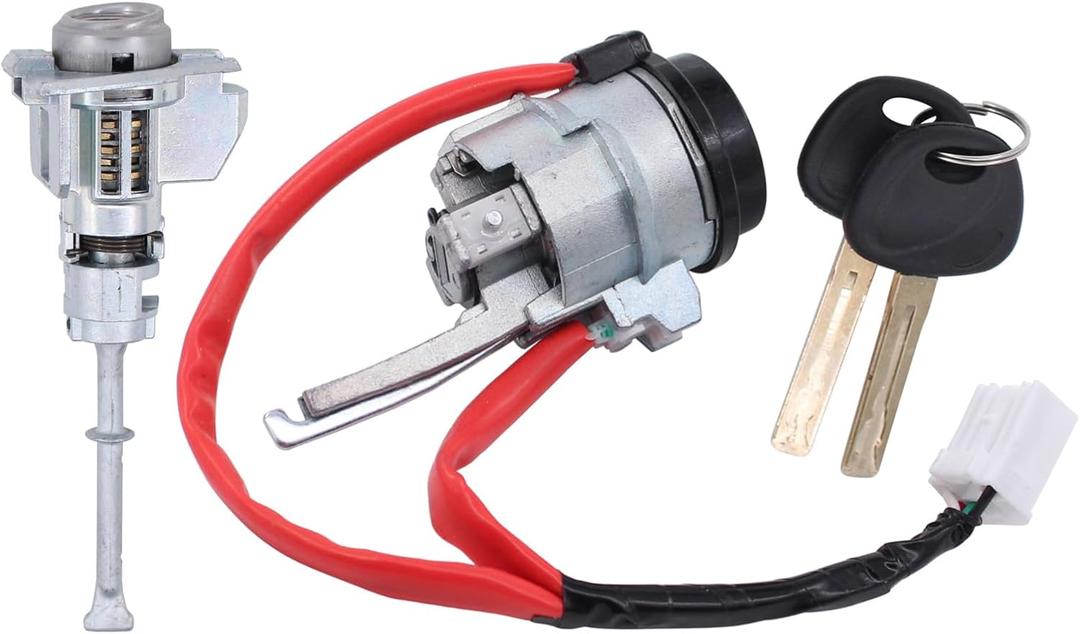 ApplianPar 2Pcs Door Lock Cylinder and Ignition Switch for Sportage 2011-2016