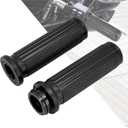 HDBUBALUS Electronic Throttle Control Handlebar Grips for 1" / 25mm Handle Bars Fit for Harley Touring Road Glide Road King Street Glide Tri Glide Electra Glide Dyna Softail Matte Black