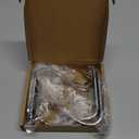 Christmas Stocking Holders Xmas Fireplace Hanger Hooks Holiday Mantel Garland Clips Metal Grips Set of 4 (Silver)