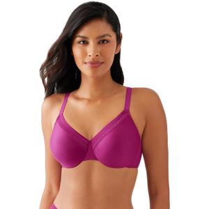 Wacoal Women's Perfect Primer Unlined Full Coverage Underwire Bra, 855213 White, 40I (38G, Carnevale Pink)