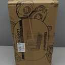 Elite Gourmet ECT4400B# Long Slot 4 Slice Toaster, Countdown Timer, 6 Toast Setting, Defrost, Cancel Function, Built-in Warming Rack, Extra Wide Slots for Bagel Waffle, Stainless Steel