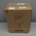 Oneach 19.5" Gold Table Lamp Set of 2, Small Bedside Table Lamps with USB A+C Charging Ports, Pull Chain Switch, Brass Modern Nightstand Lamps for Living Room, Bedroom, Nursery