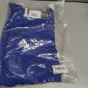 adidas Men's Team Base T-Shirt (Blue, L)