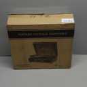 Vinyl Record Player 3-Speed Bluetooth Suitcase Portable Belt-Driven Record Player with Built-in Speakers RCA Line Out AUX in Headphone Jack Vintage Turntable (Black)